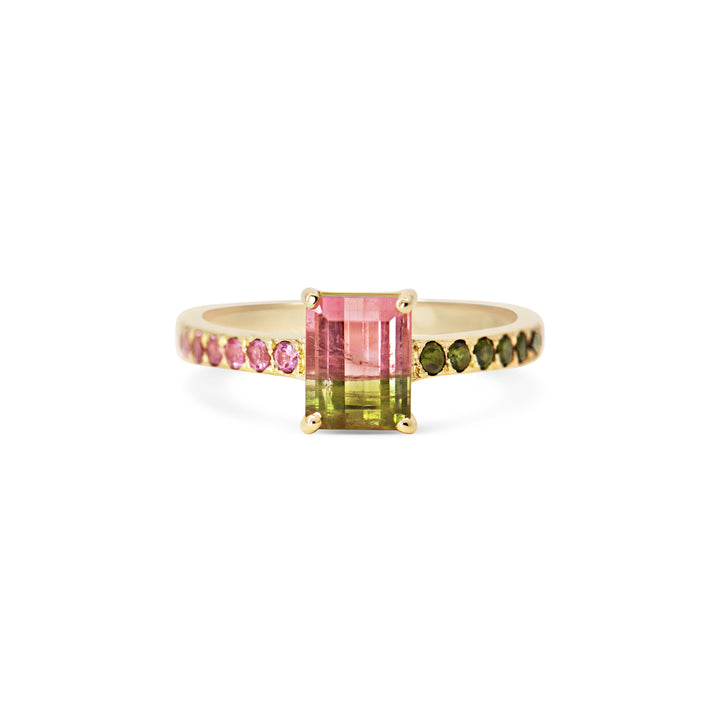 Watermelon Sugar Ring - Small, Single Row Style
