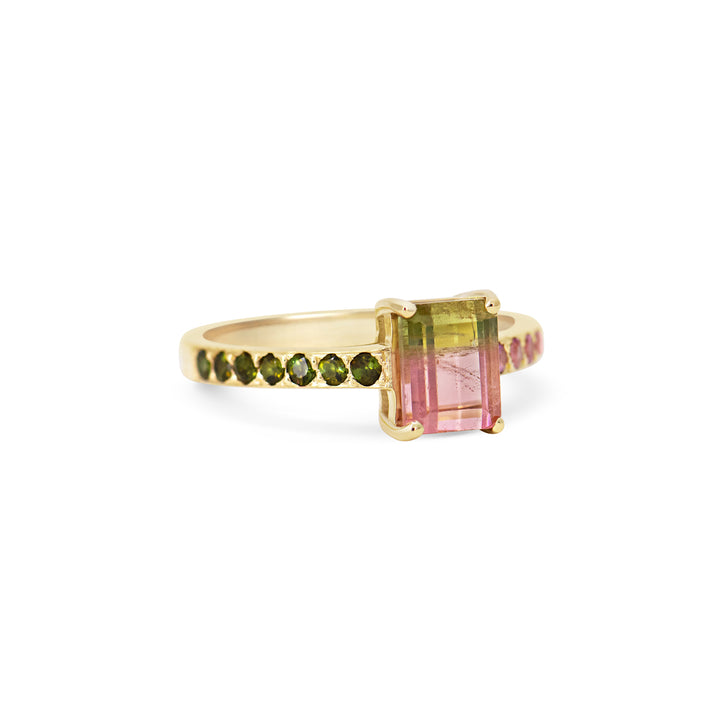 Watermelon Sugar Ring - Small, Single Row Style