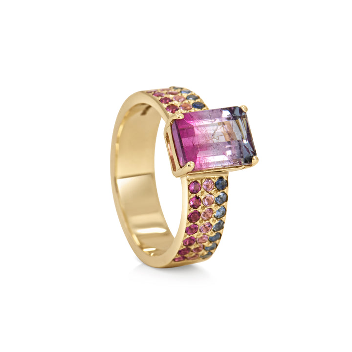 Watermelon Sugar Ring - Triple Row Style