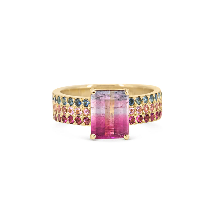 Watermelon Sugar Ring - Triple Row Style