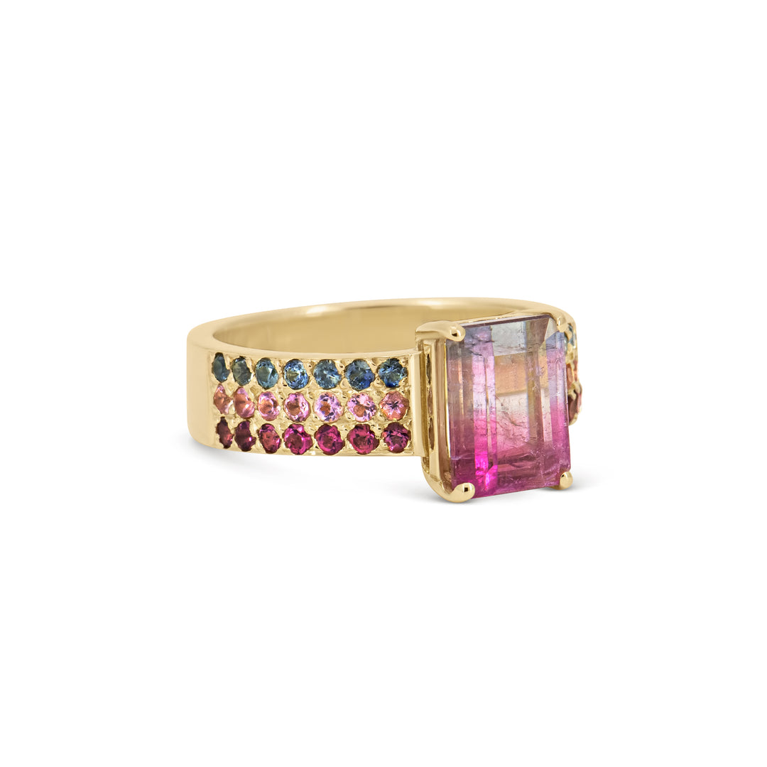 Watermelon Sugar Ring - Triple Row Style