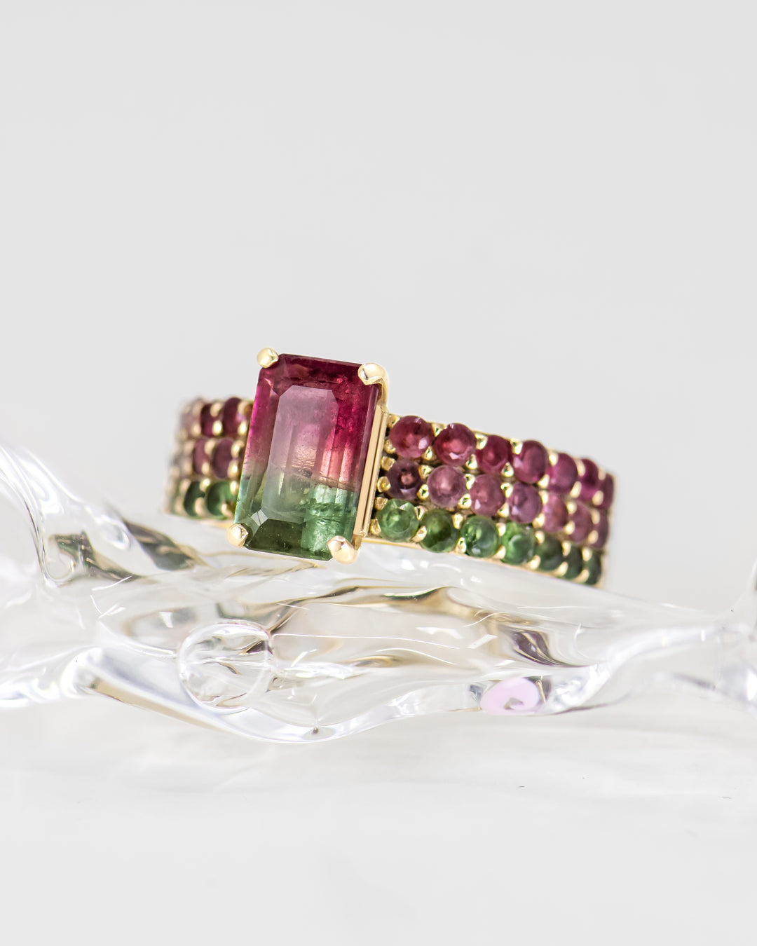 Watermelon Sugar Ring - Triple Row Style