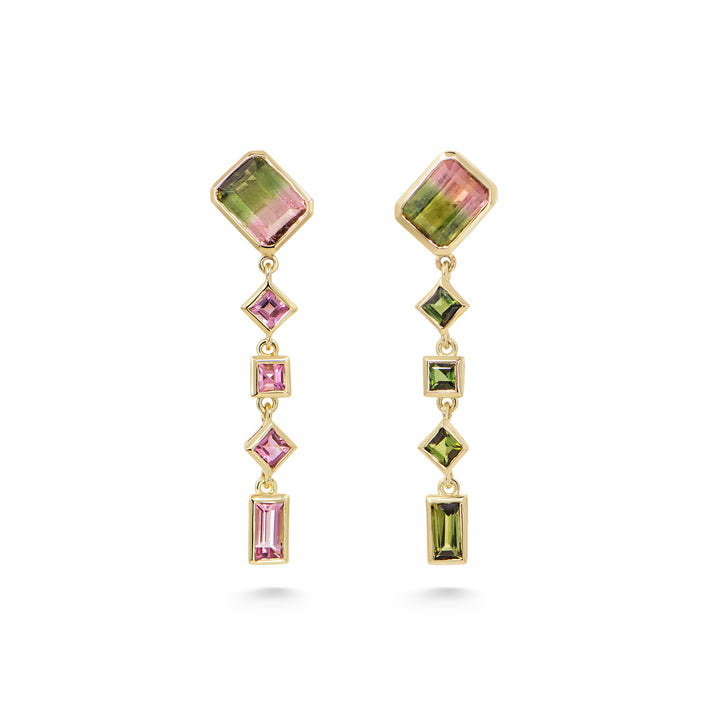 Watermelon Sugar Earrings - Zig Zag