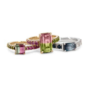 Watermelon Sugar Ring - Small, Single Row Style