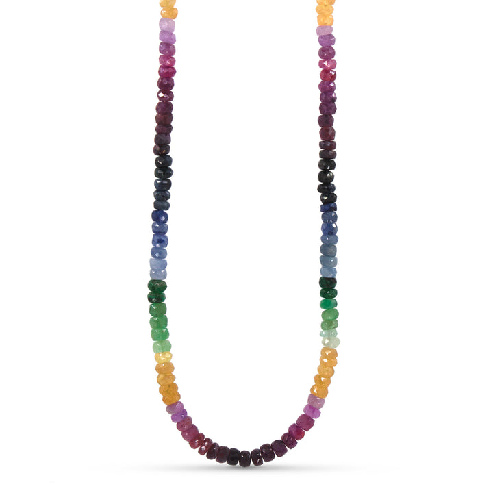 Rainbow Sapphire Necklace