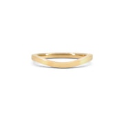 Curved Wedding Band
