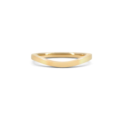 Curved Wedding Band
