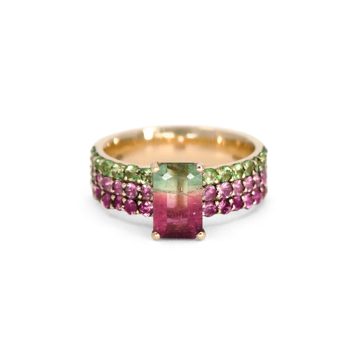 Watermelon Sugar Ring - Triple Row Style