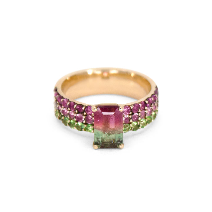 Watermelon Sugar Ring - Triple Row Style