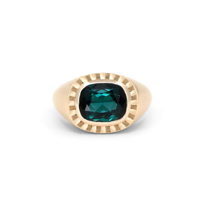 Sunray Signet Ring