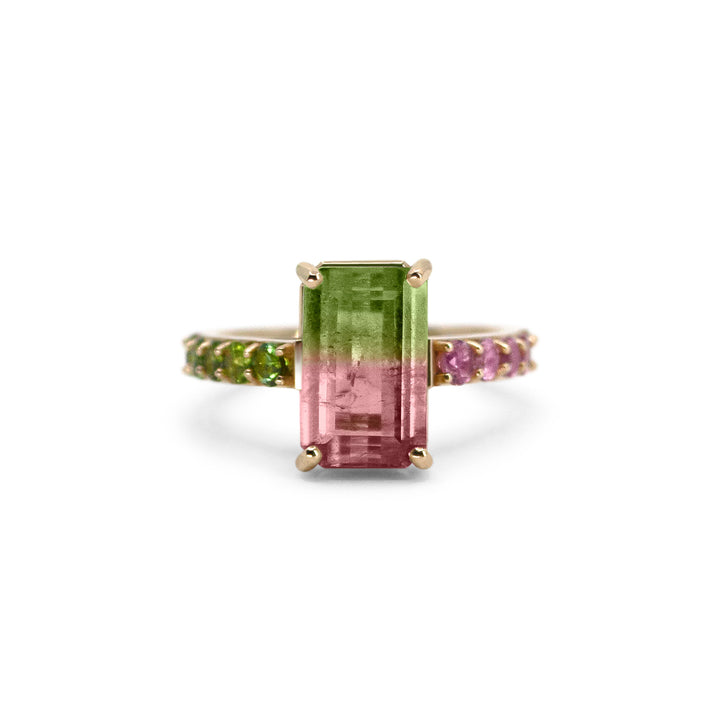 Watermelon Sugar Ring - Medium, Single Row Style