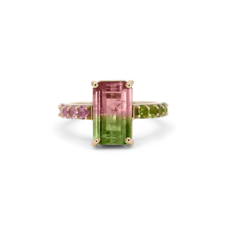 Watermelon Sugar Ring - Medium, Single Row Style