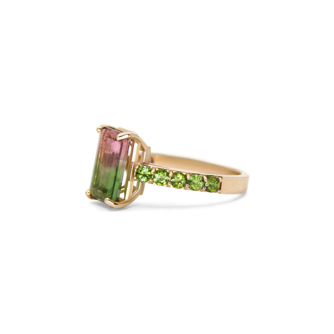 Watermelon Sugar Ring - Medium, Single Row Style