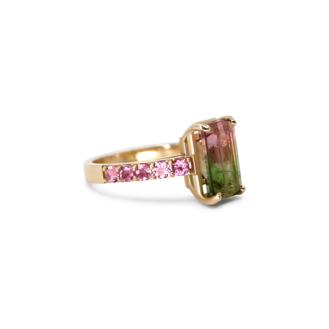 Watermelon Sugar Ring - Medium, Single Row Style