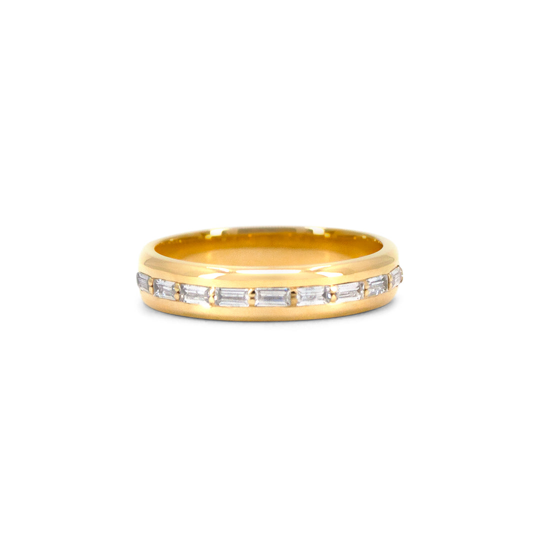 Half Eternity Baguette Ring